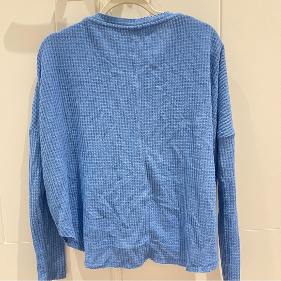 Urban Outfitters Jojo Oversized Thermal Cardigan in Bright Blue (XS) - Picture 10 of 10